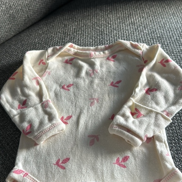 Touched by Nature, Set of 5 long-sleeve onesies, 100% organic cotton, 0-3 months - Picture 6 of 8